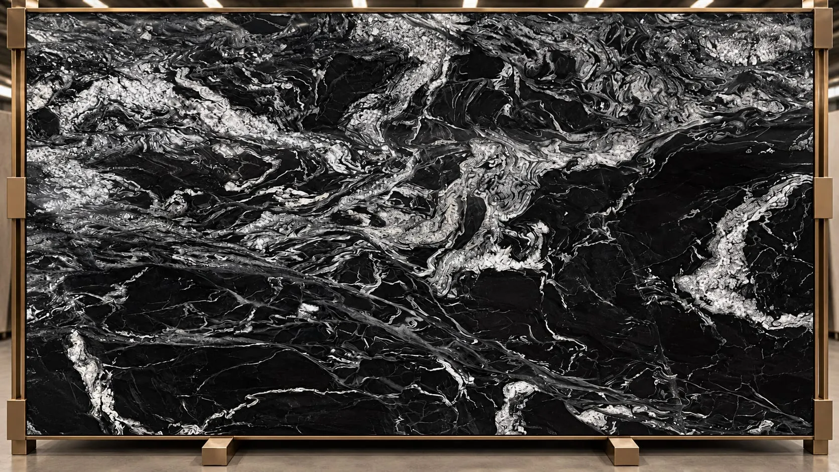 Black Forest granite slab