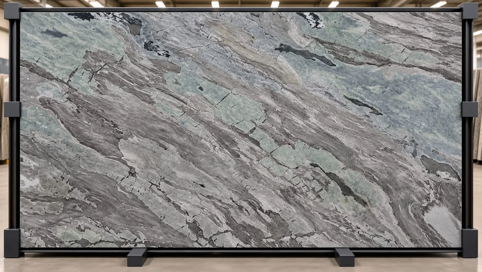 Chiaro di Luna marble slab
