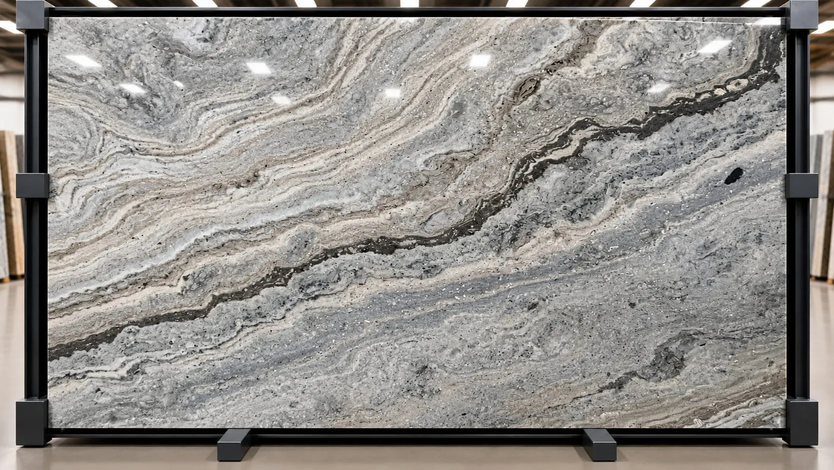 Fantasy Blue quartzite slab