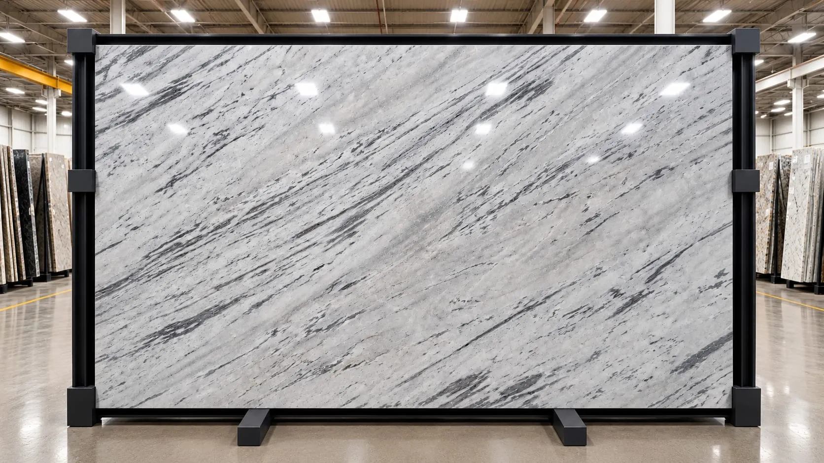 Indian White Princess dolomite slab