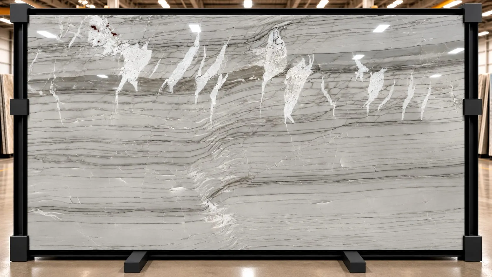 Monaco quartzite slab