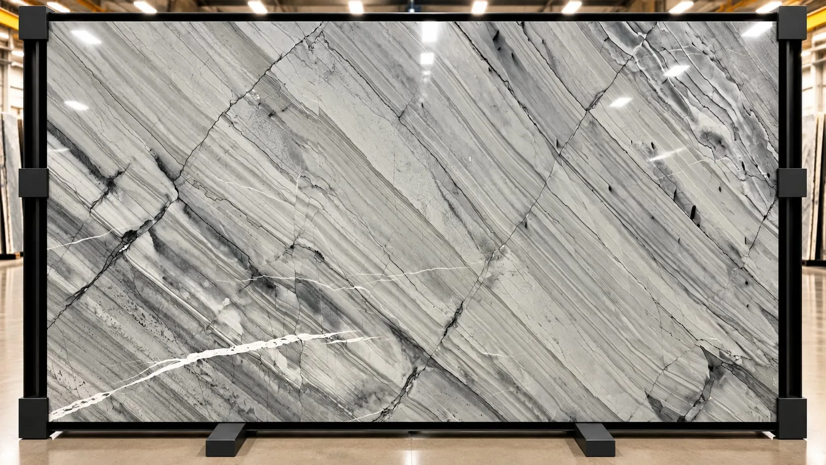 Noronha Waves quartzite slab